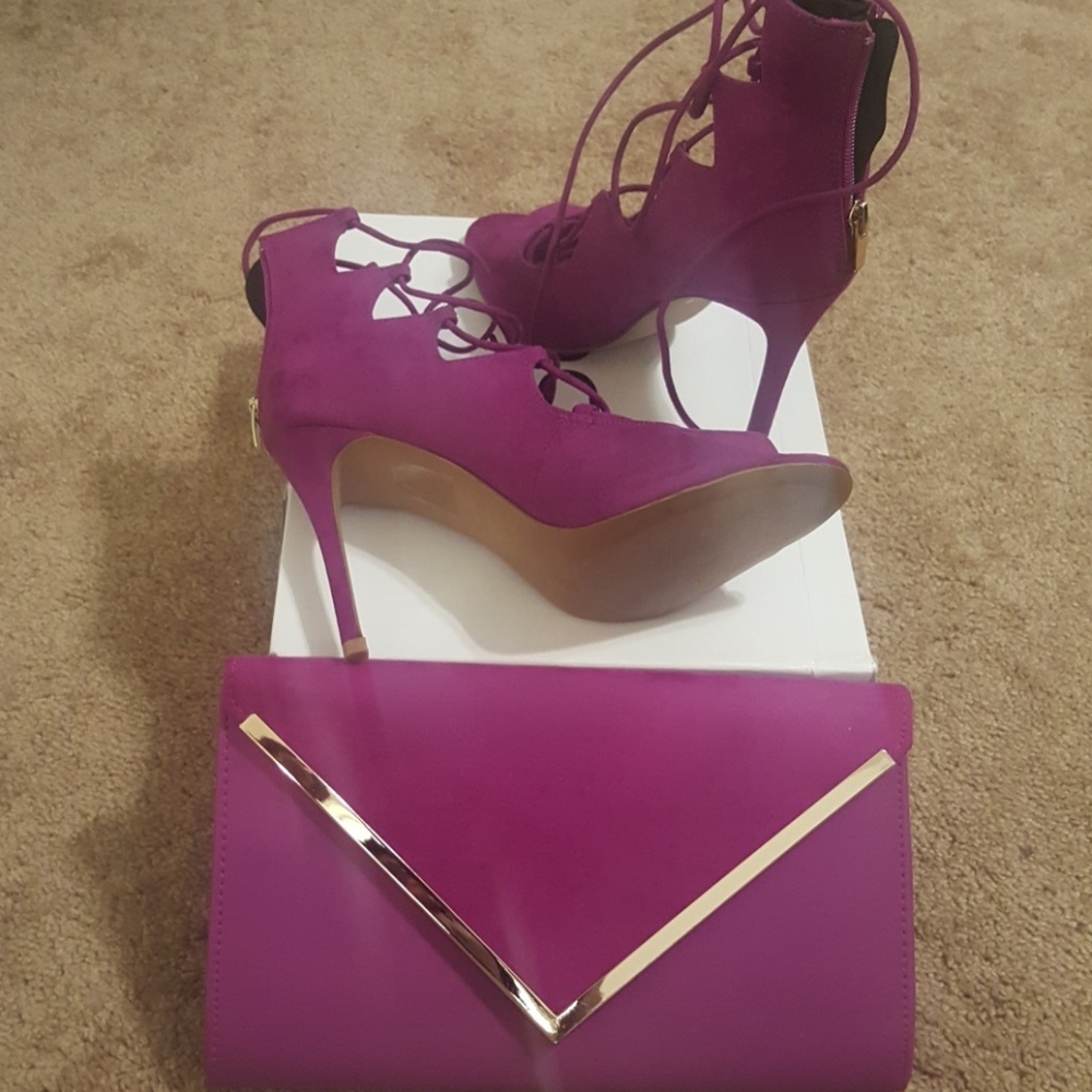 Aldo's shoes & bag